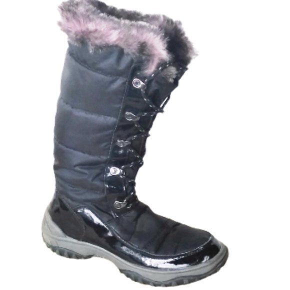 Nine West black winter boots Size 6 - Picture 2 of 8